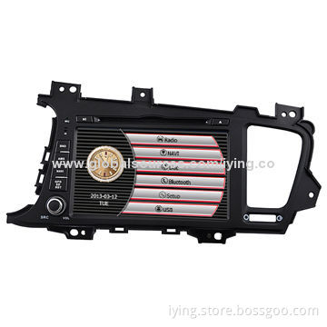 KIA K5 Car DVD, GPS Navigation, Touch Screen, Bluetooth, iPhone Menu, iPod, TV, AM/FM/Multi-language